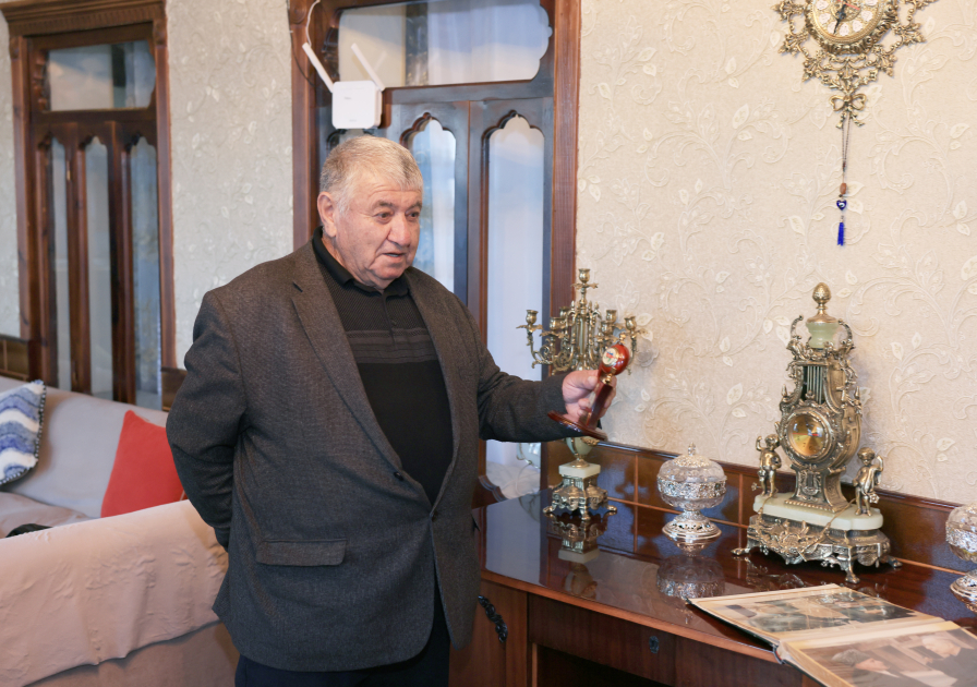 Heydər Əliyev Fondunun vitse-prezidenti Leyla Əliyeva çoban Xanışın ailəsi ilə görüşüb (FOTO/VİDEO)