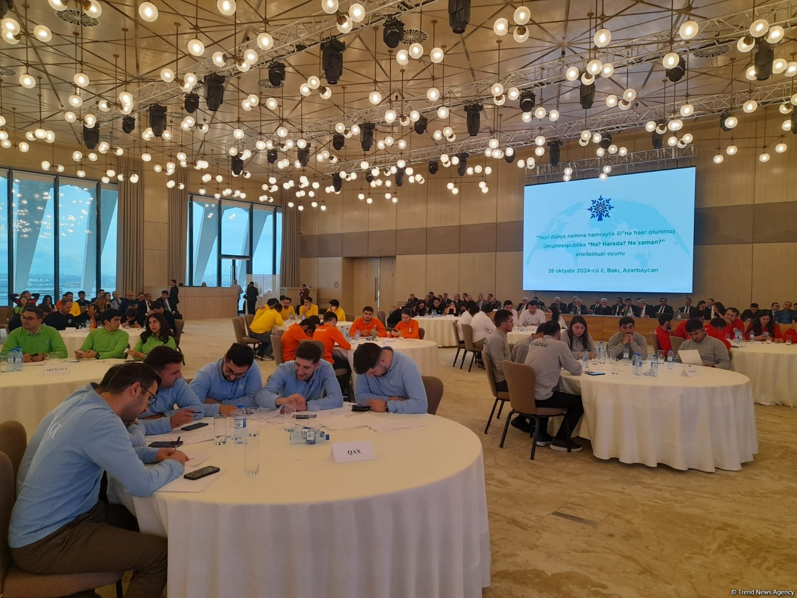 YAP-ın təşkilatçılığı ilə “Nə? Harada? Nə zaman?” intellektual oyununun bağlanış mərasimi keçirilib (FOTO)