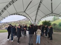 Beynəlxalq səyahətçilər bu gün Kəlbəcər və Laçına səfər edib (FOTO)