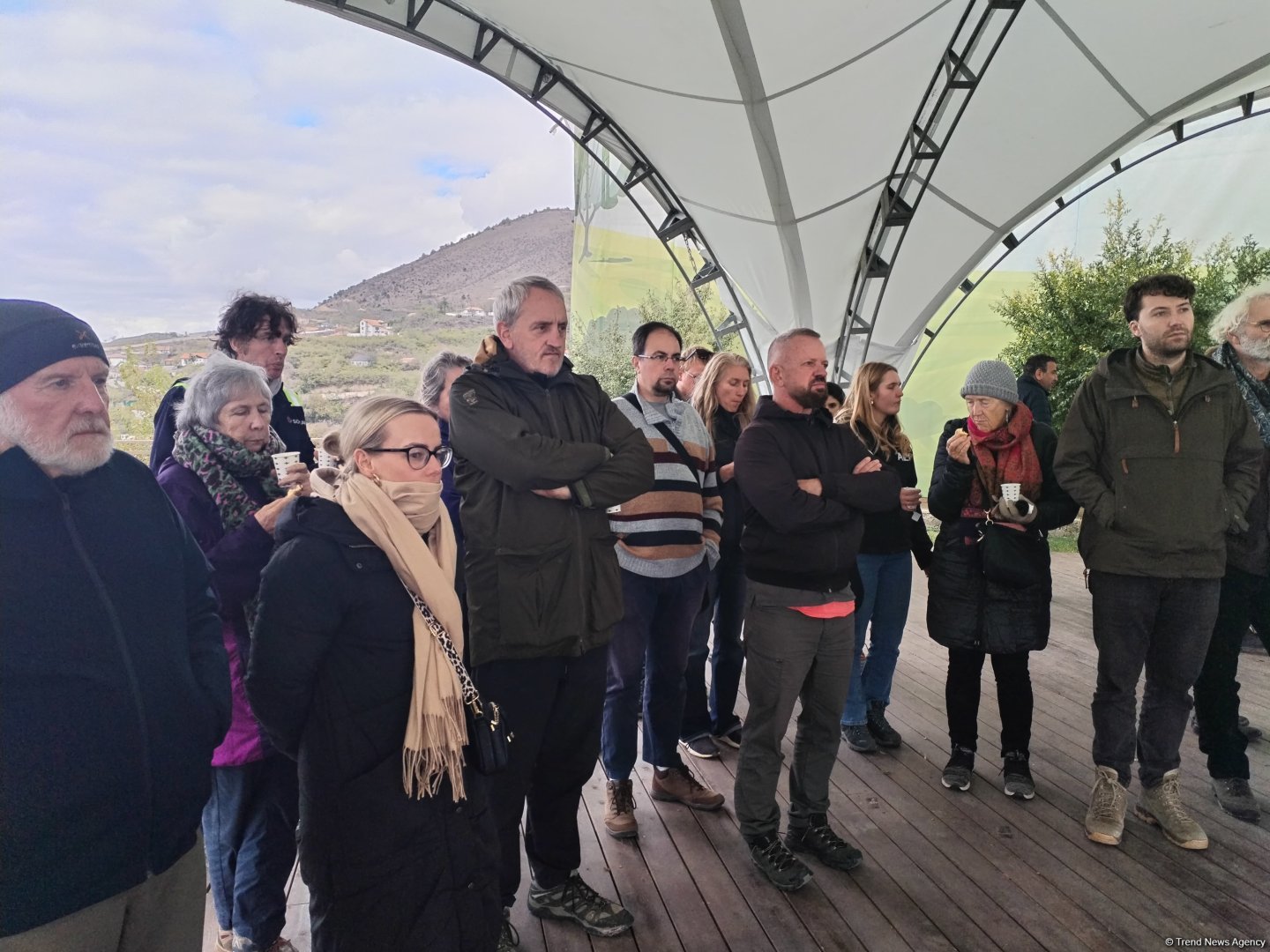 Beynəlxalq səyahətçilər bu gün Kəlbəcər və Laçına səfər edib (FOTO)