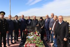 Vüqar Rəhimzadə Culfa rayonunun Əbrəqunus kəndində şəhidin anım mərasimində iştirak edib (FOTO)