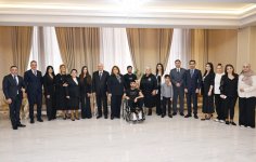 Heydər Əliyev Fondunun vitse-prezidenti Leyla Əliyeva Sumqayıtda “Ülviyyət” adlı tədbirdə iştirak edib (FOTO)