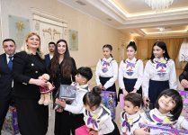 Heydər Əliyev Fondunun vitse-prezidenti Leyla Əliyeva Sumqayıtda “Ülviyyət” adlı tədbirdə iştirak edib (FOTO)
