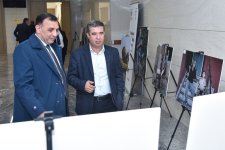 Bakıda mina qurbanlarına həsr olunan sərgi keçirilib (FOTO)