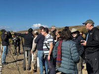 Beynəlxalq səyyahlar Füzulidə minatəmizləməni izlədi (FOTO/VİDEO)