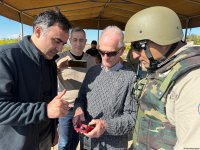 Beynəlxalq səyyahlar Füzulidə minatəmizləməni izlədi (FOTO/VİDEO)