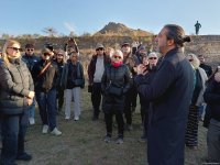 Dünya səyyahları Xudafərində (FOTO)
