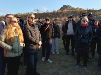 Dünya səyyahları Xudafərində (FOTO)