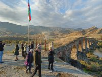 Dünya səyyahları Xudafərində (FOTO)