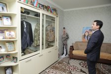 Xaçmazda şəhid Kamil Məmmədovun ailəsi ziyarət olunub (FOTO)
