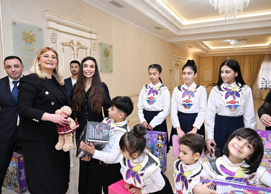 Heydər Əliyev Fondunun vitse-prezidenti Leyla Əliyeva Sumqayıtda “Ülviyyət” adlı tədbirdə iştirak edib (FOTO)