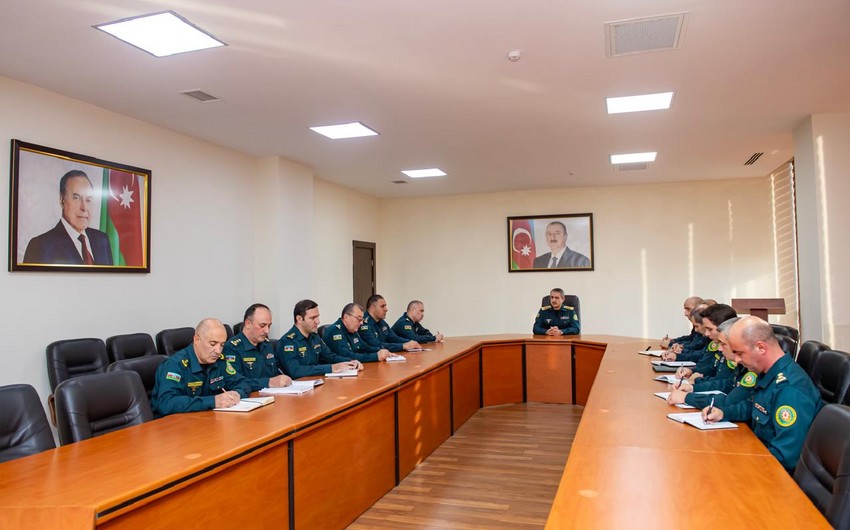 DSX-da COP29-la bağlı görülən işlərə dair xidməti müşavirə keçirildi (FOTO)