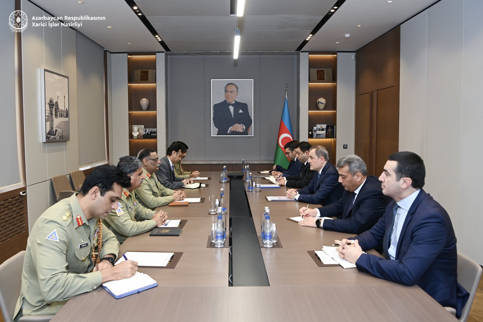Azərbaycan və Pakistan arasında regional əməkdaşlıq məsələləri müzakirə edilib (FOTO)