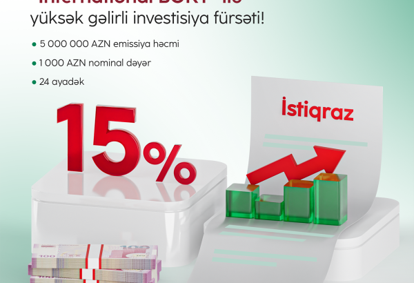 "PAŞA Kapital"-dan İllik 15% Gəlir Qazandıran “Artım” İstiqrazları!