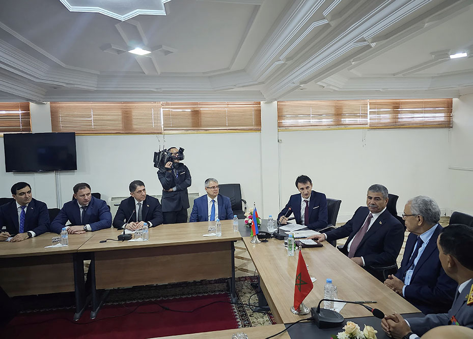 Azərbaycan ilə Mərakeş arasında hərbi əməkdaşlıq haqqında saziş imzalanıb (FOTO)