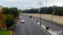 Mətbuat prospektində aparılan təmir işləri yekunlaşıb (FOTO/VİDEO)