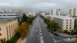 Mətbuat prospektində aparılan təmir işləri yekunlaşıb (FOTO/VİDEO)