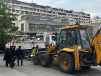 “8-ci km bazarı”nın ətrafındakı küçə ticarəti yığışdırılıb (FOTO/VİDEO)