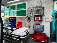 Azərbaycana 5 elektrikli təcili tibbi yardım maşını gətirilib (FOTO/VİDEO)