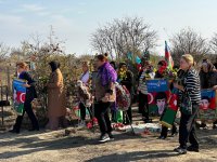 Birinci Qarabağ müharibəsində itkin düşənlərin ailələri Ağdam, Xocalı, Xankəndi və Şuşaya səfər ediblər (FOTO)