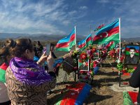 Birinci Qarabağ müharibəsində itkin düşənlərin ailələri Ağdam, Xocalı, Xankəndi və Şuşaya səfər ediblər (FOTO)