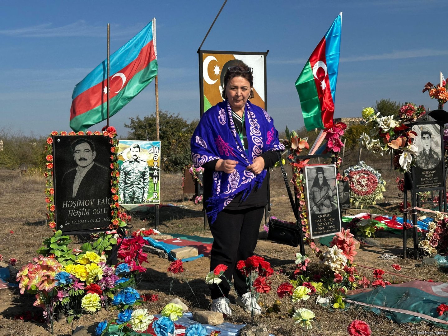 Birinci Qarabağ müharibəsində itkin düşənlərin ailələri Ağdam, Xocalı, Xankəndi və Şuşaya səfər ediblər (FOTO)