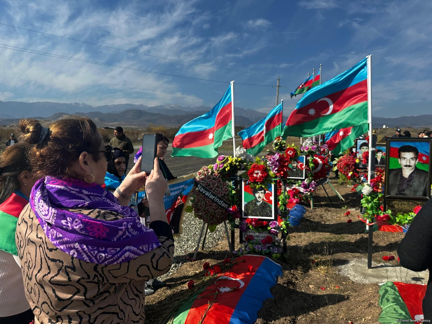 Birinci Qarabağ müharibəsində itkin düşənlərin ailələri Ağdam, Xocalı, Xankəndi və Şuşaya səfər ediblər (FOTO)