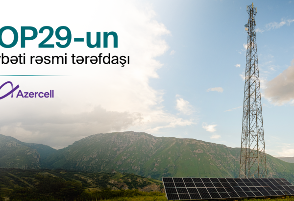 “Azercell Telekom” MMC COP29-un telekommunikasiya tərəfdaşı elan edilib