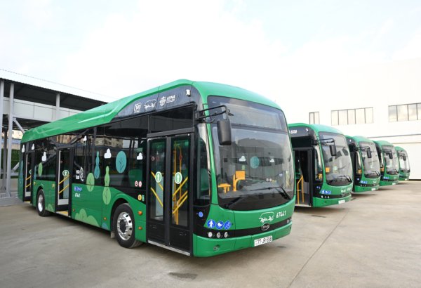 Bakıda 160 ədəd elektrik avtobusu xəttə buraxılacaq