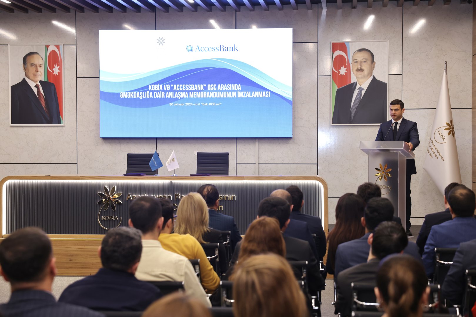 AccessBank və KOBİA “Bizdən Biznesə” layihəsinin reallaşdırılmasına dair memorandum imzaladılar (FOTO)