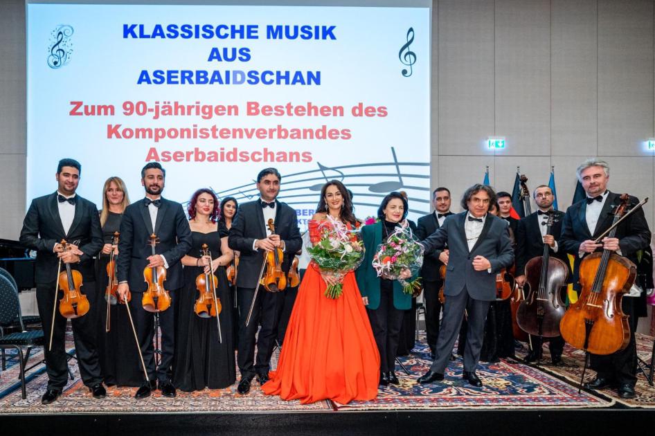 Berlində Azərbaycan Bəstəkarlar İttifaqının 90 illiyi qeyd olunub (FOTO)