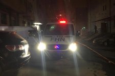 Xırdalanda çoxmərtəbəli yaşayış binasındakı yanğın söndürülüb (FOTO/VİDEO) (ƏLAVƏ OLUNUB)