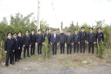 Xaçmazın Xanoba kəndində “Yaşıl dünya naminə həmrəylik ili” çərçivəsində ağacəkmə aksiyası keçirilib (FOTO)