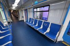 Prezident İlham Əliyev Bakıda komplektləşdirilən yeni nəsil metro qatarları ilə tanış olub (FOTO/VİDEO) (YENİLƏNİB)