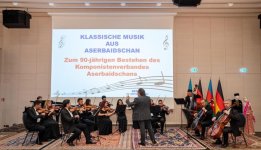 Berlində Azərbaycan Bəstəkarlar İttifaqının 90 illiyi qeyd olunub (FOTO)