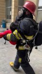 Yasamalda çoxmərtəbəli yaşayış binasında yanğın baş verib (FOTO/VİDEO) (ƏLAVƏ EDİLİB)