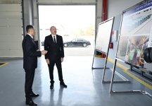 Prezident İlham Əliyev Zığ Elektrik Avtobus Parkının fəaliyyəti ilə tanış olub (FOTO/VİDEO) (YENİLƏNİB)