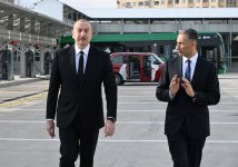 Prezident İlham Əliyev Zığ Elektrik Avtobus Parkının fəaliyyəti ilə tanış olub (FOTO/VİDEO) (YENİLƏNİB)