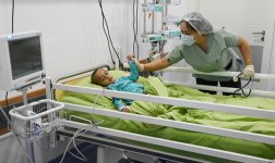 Birinci vitse-prezident Mehriban Əliyeva Talassemiya Mərkəzində olub (FOTO/VİDEO)