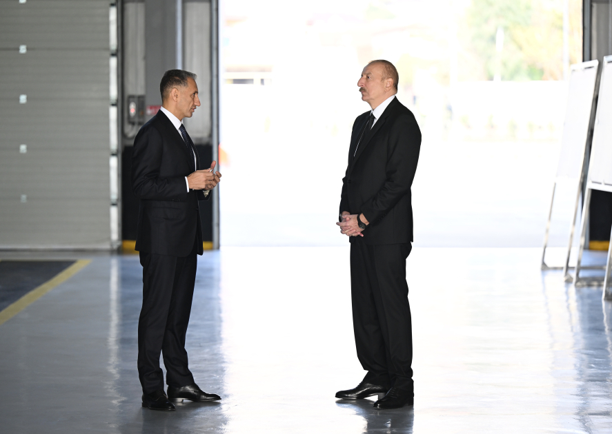 Prezident İlham Əliyev Zığ Elektrik Avtobus Parkının fəaliyyəti ilə tanış olub (FOTO/VİDEO) (YENİLƏNİB)