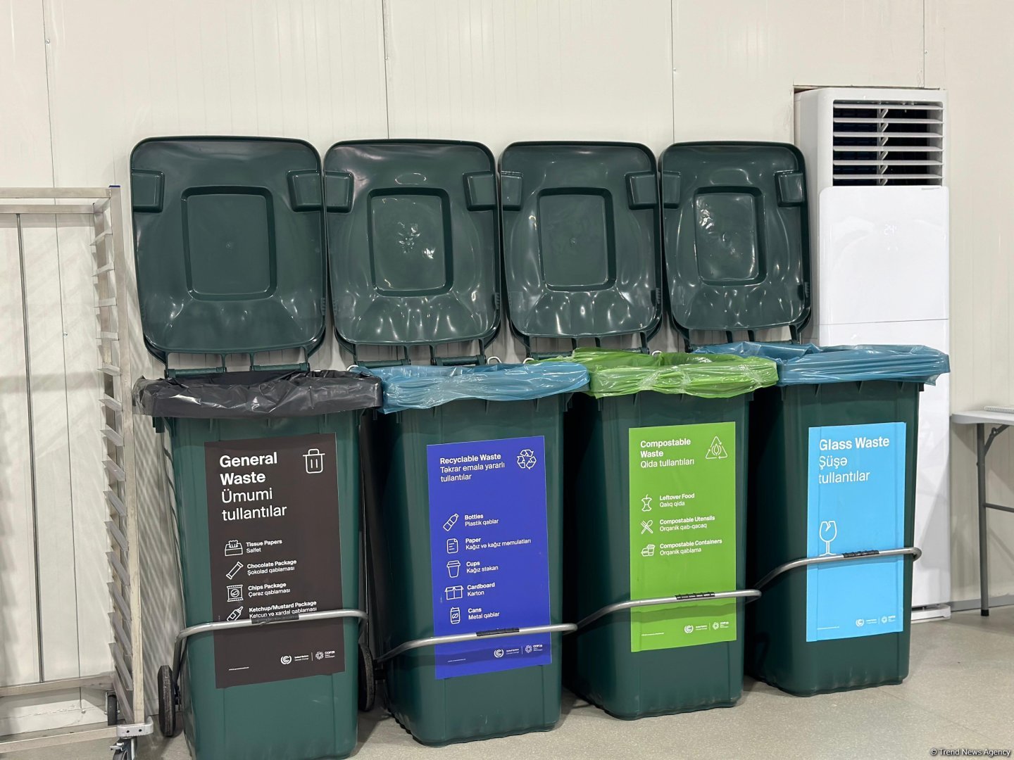 COP29-un keçiriləcəyi Bakı Olimpiya Stadionundakı iaşə obyektlərindən FOTOREPORTAJ