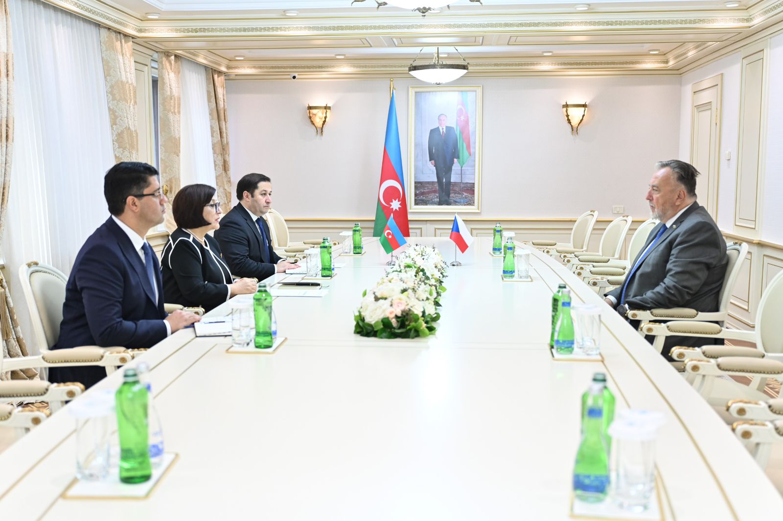 Azərbaycan və Çex Respublikası parlamentləri arasında ikitərəfli əməkdaşlıq əlaqələri müzakirə edilib (FOTO)