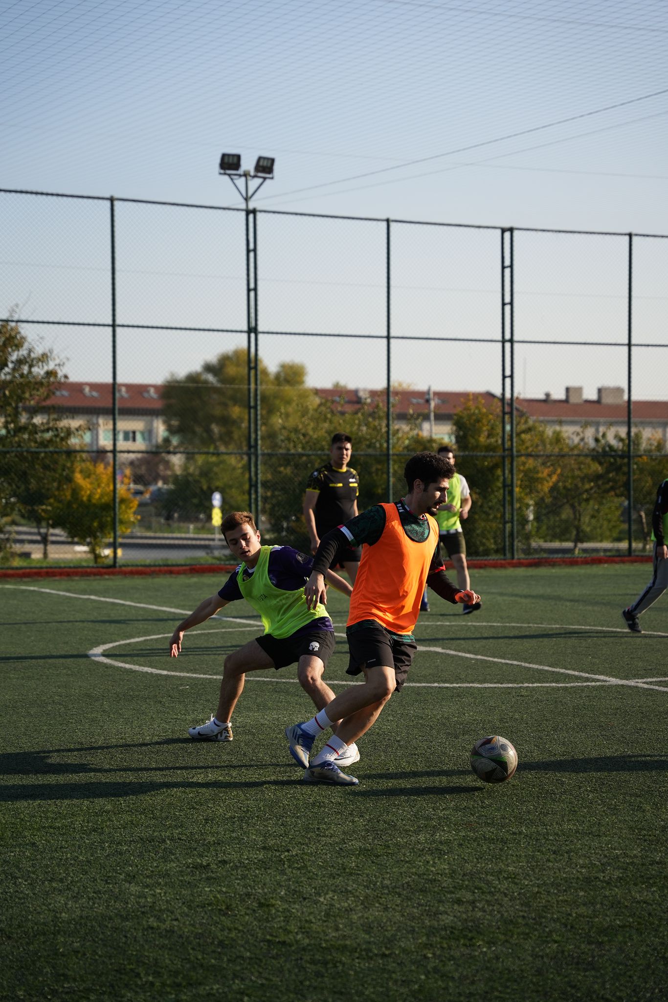 İstanbulda azərbaycanlı tələbələr arasında futbol turniri başlayıb (FOTO)