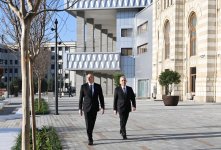 Prezident İlham Əliyev Bakı Dəmiryol Vağzalının və metronun “28 May” stansiyasının qarşısında aparılmış abadlıq və yenidənqurma işlərindən sonra yaradılan şəraitlə tanış olub (FOTO/VİDEO) (YENİLƏNİB)
