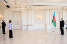 Prezident İlham Əliyev İspaniyanın Azərbaycanda yeni təyin olunmuş səfirinin etimadnaməsini qəbul edib (FOTO/VİDEO) (YENİLƏNİB)