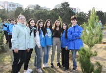 Heydər Əliyev Fondunun vitse-prezidenti Leyla Əliyevanın iştirakı ilə Sabunçu rayonunda ağacəkmə aksiyası keçirilib (FOTO)