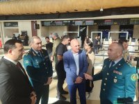 Dövlət Sərhəd Xidmətinin Sərhəd Nəzarəti Komandanlığına media-tur təşkil edilib (FOTO)
