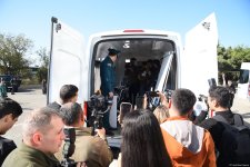 Dövlət Sərhəd Xidmətinin Sərhəd Nəzarəti Komandanlığına media-tur təşkil edilib (FOTO)
