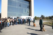 Dövlət Sərhəd Xidmətinin Sərhəd Nəzarəti Komandanlığına media-tur təşkil edilib (FOTO)