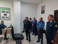 Dövlət Sərhəd Xidmətinin Sərhəd Nəzarəti Komandanlığına media-tur təşkil edilib (FOTO)